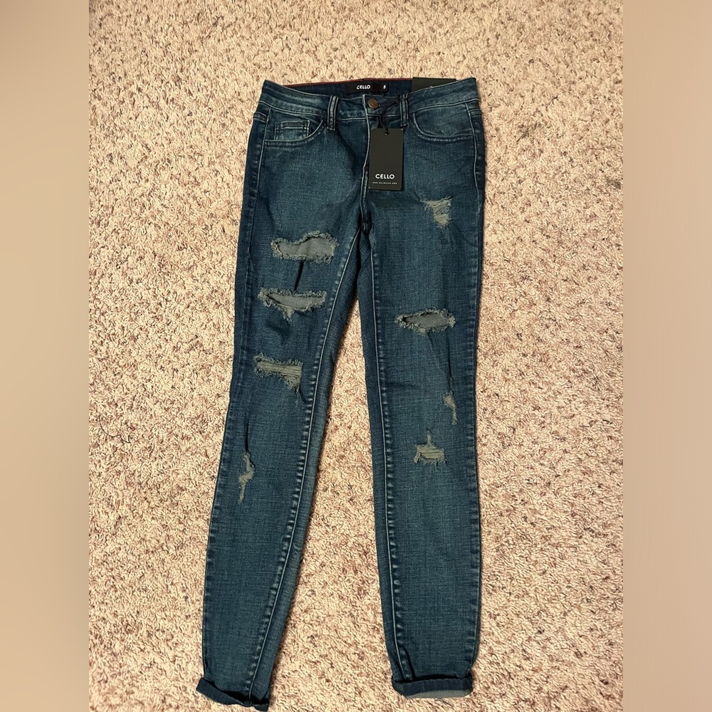 Mid rise jeans